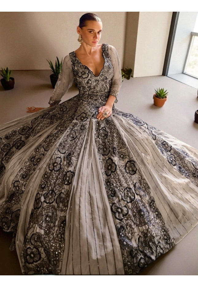 Designer Party wear long gown