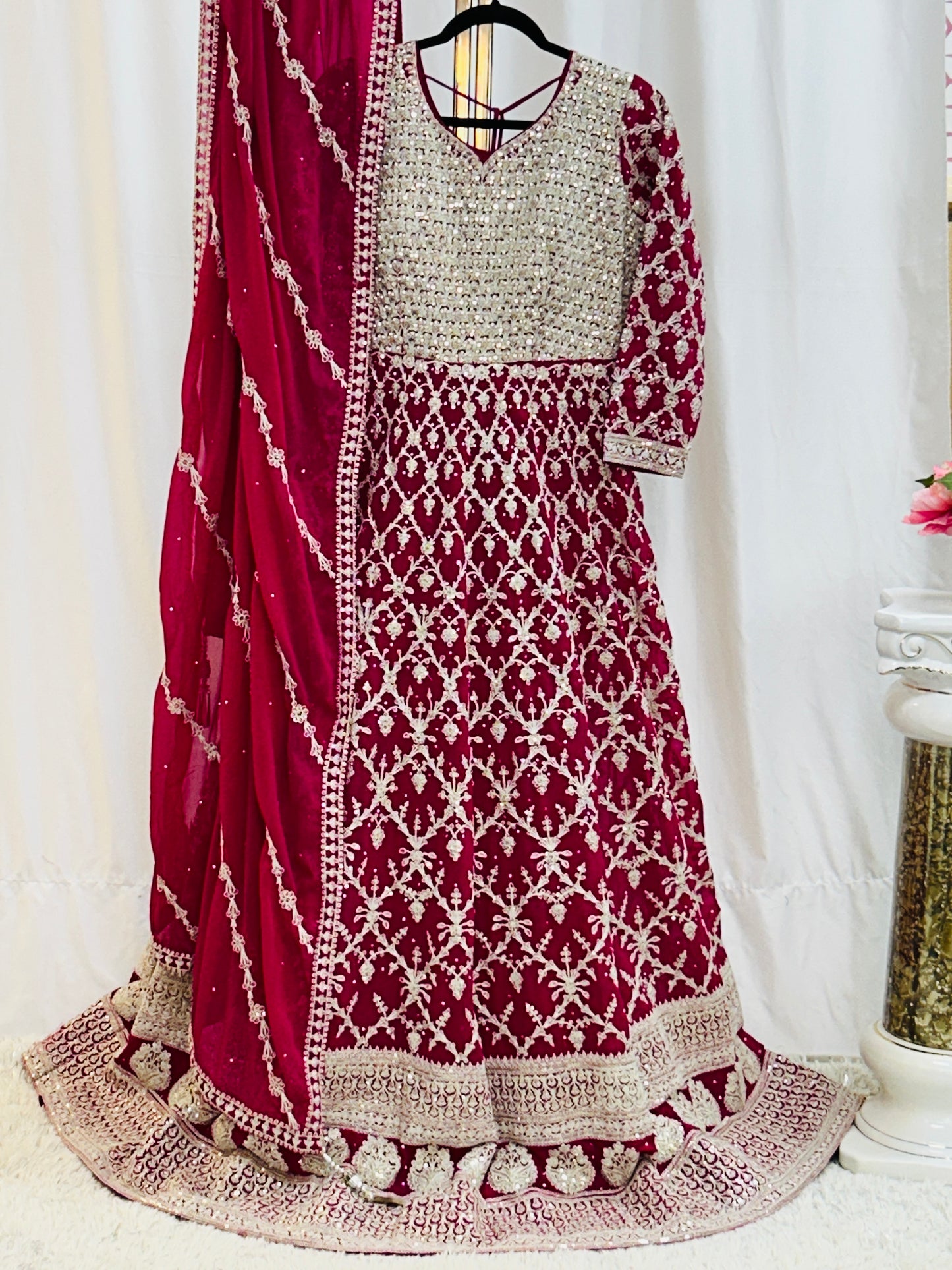Heavy party wear dress