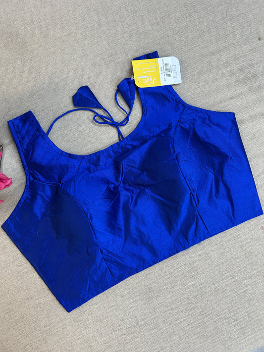 Royal blue blouse