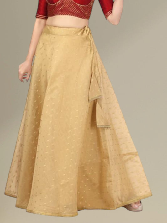 Golden skirt : Lehenga