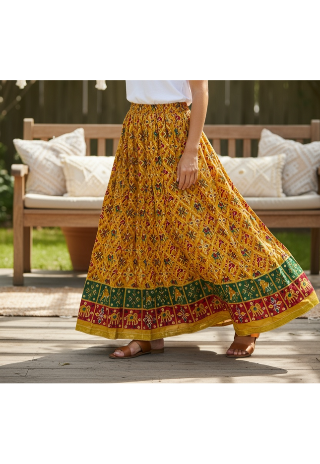 Cotton jaipuri skirts / lehenga