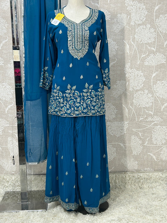 Georgette sharara suit