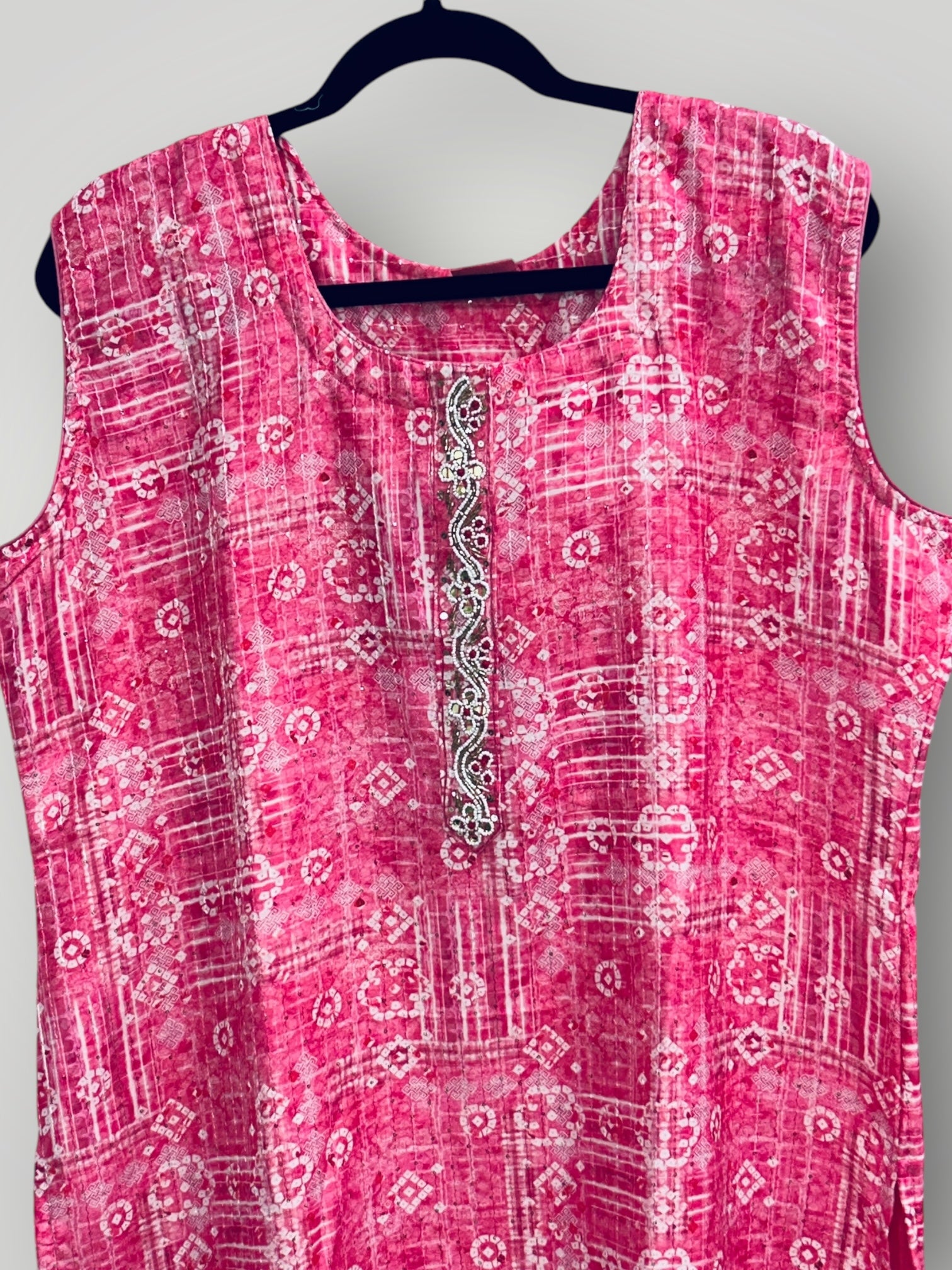 Georgette kurti with full lining | plus size kurti