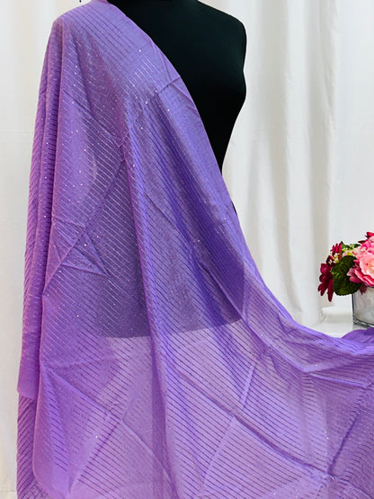Light purple dupatta