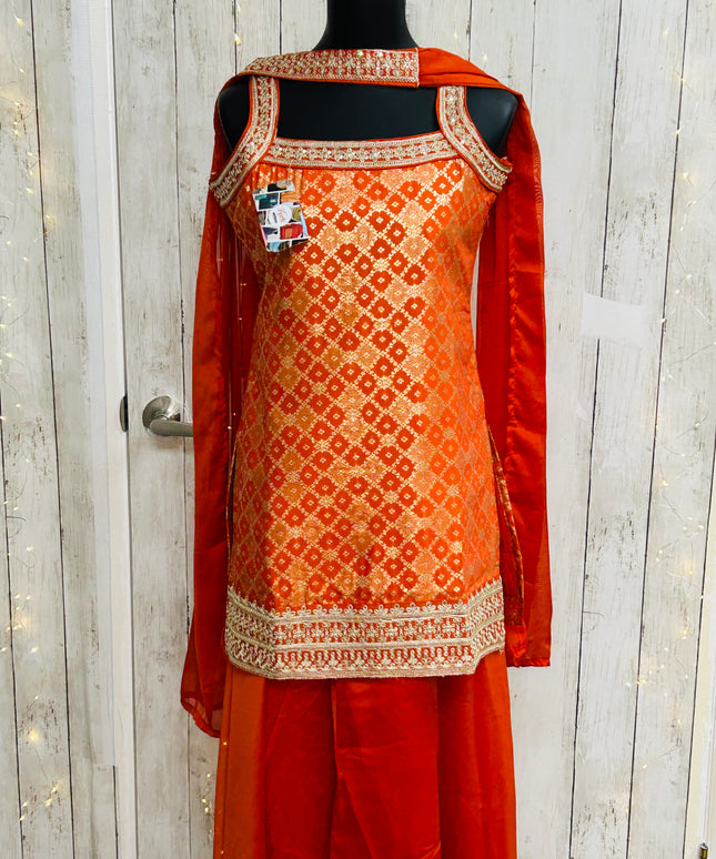 Banarasi sharara suit
