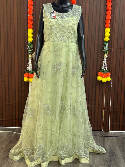 Party wear long gown