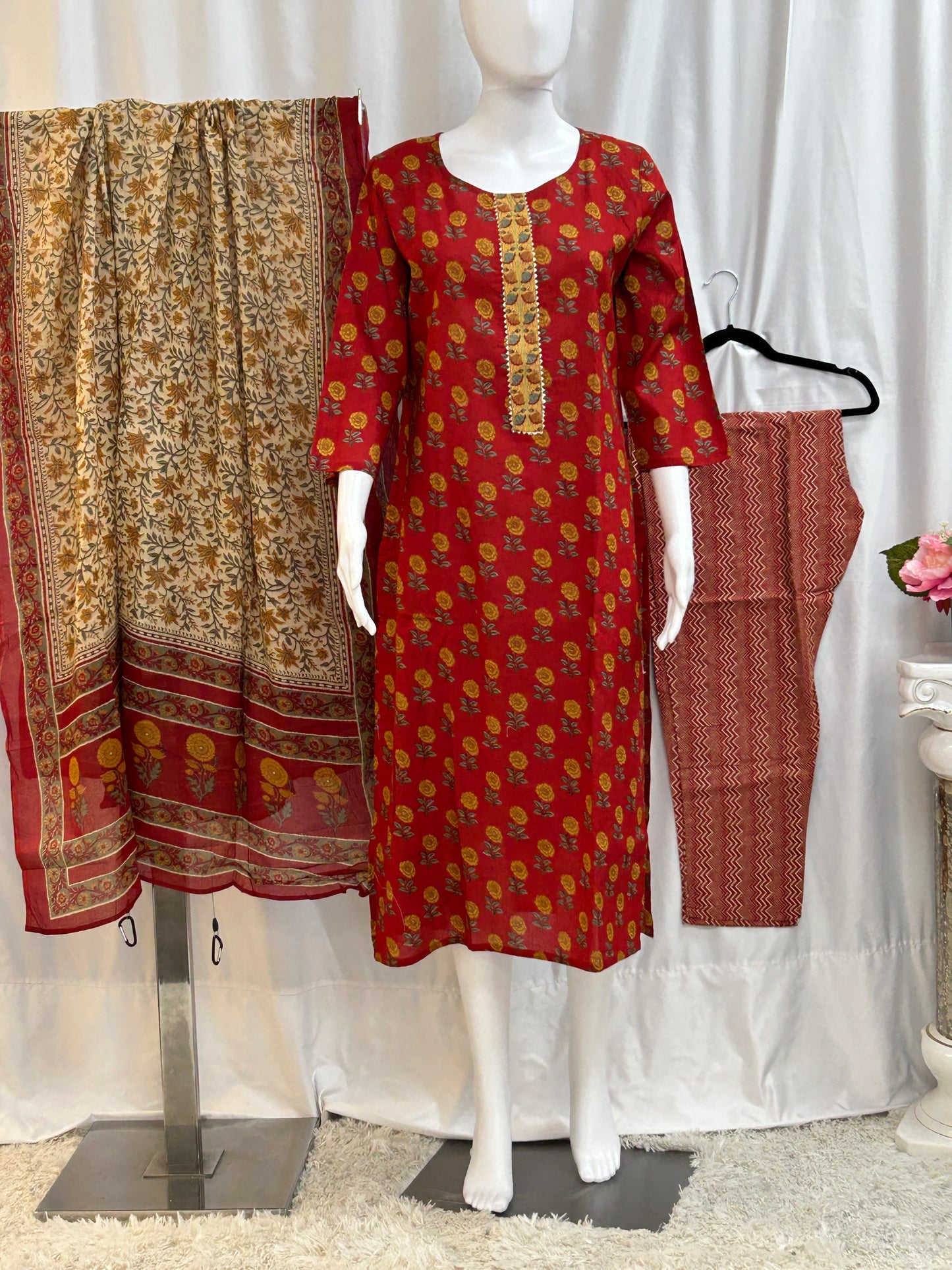 Cotton salwar suit