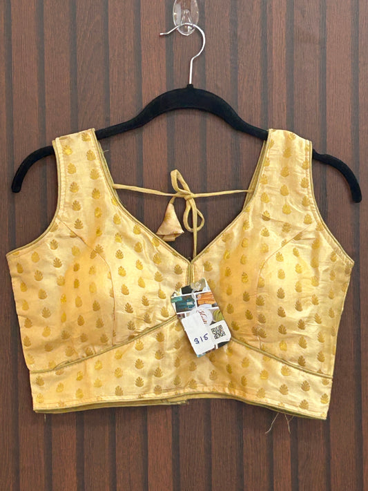 Gold blouse : SALE