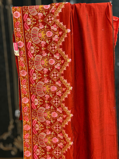 Cotton silk saree