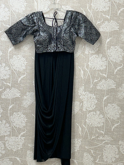 Readymade saree with blouse