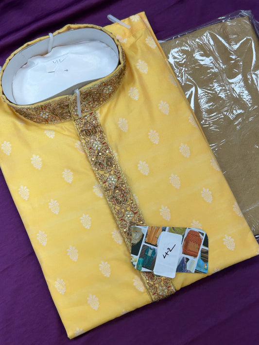 Silk kurta set
