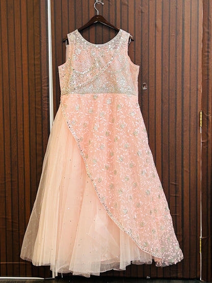 Peach gowns