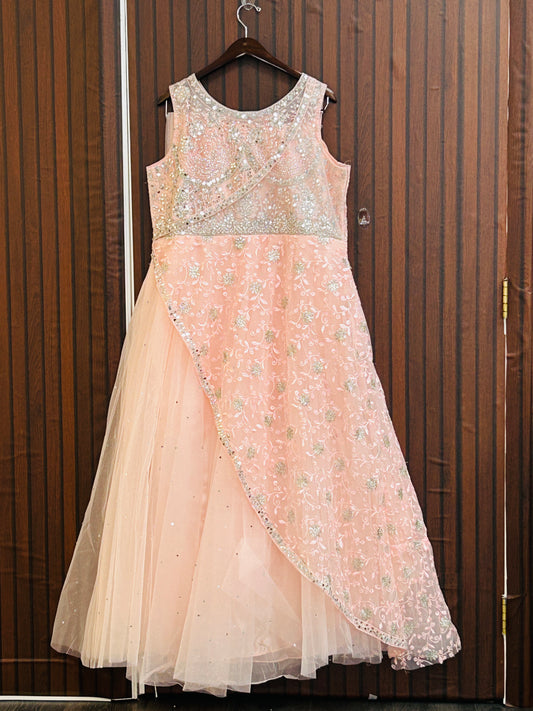 Peach gowns