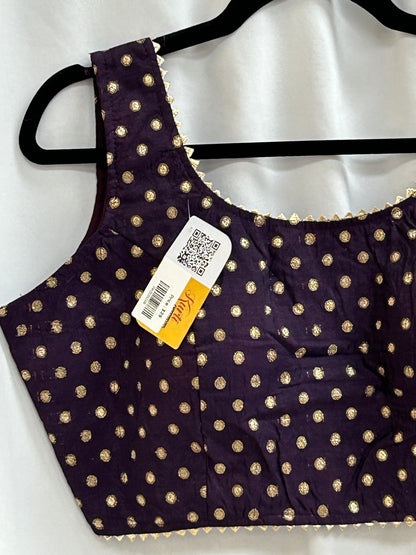 Dark Purple blouse