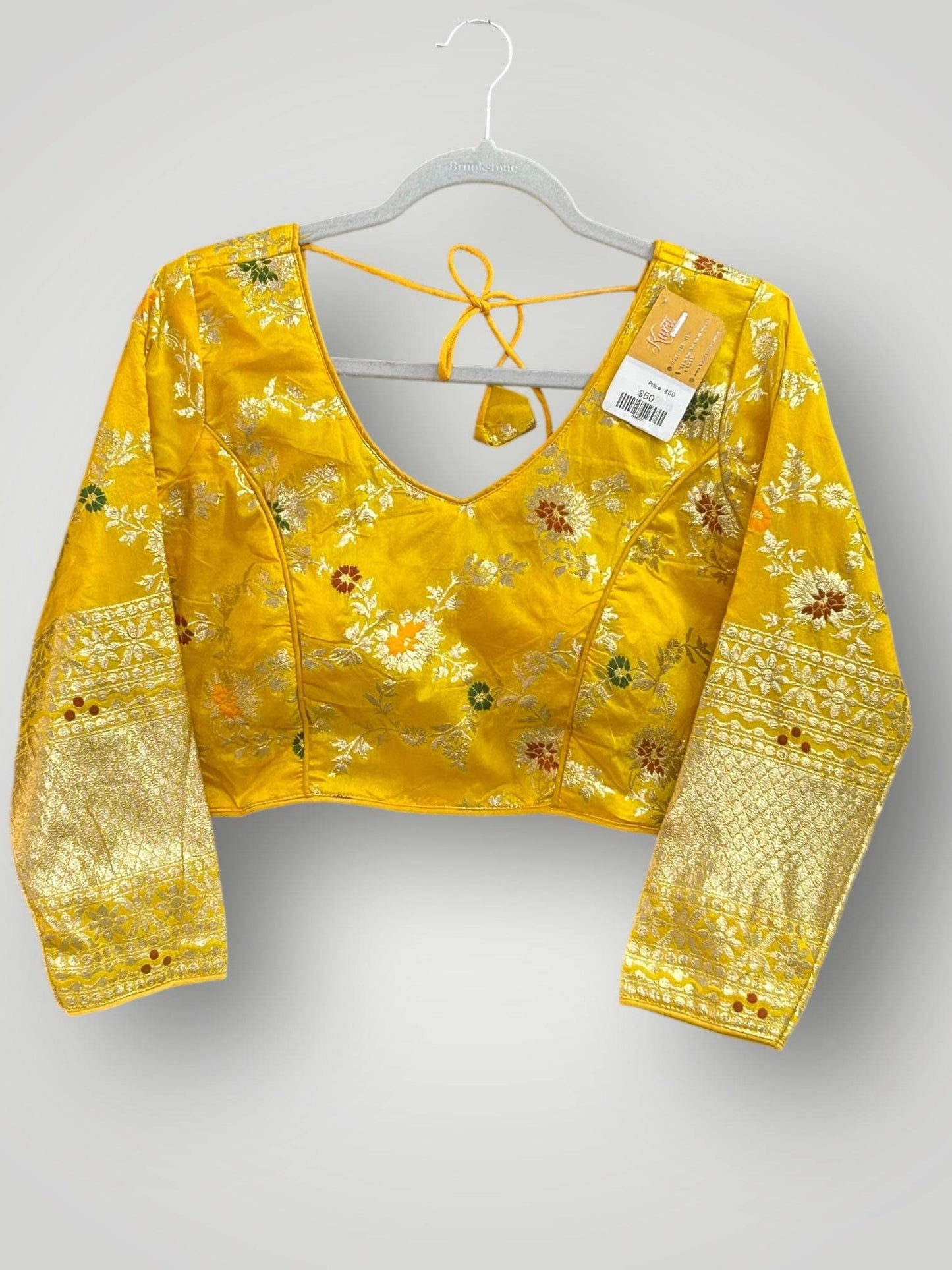 Readymade blouse : banarasi - Kurti Connection USA
