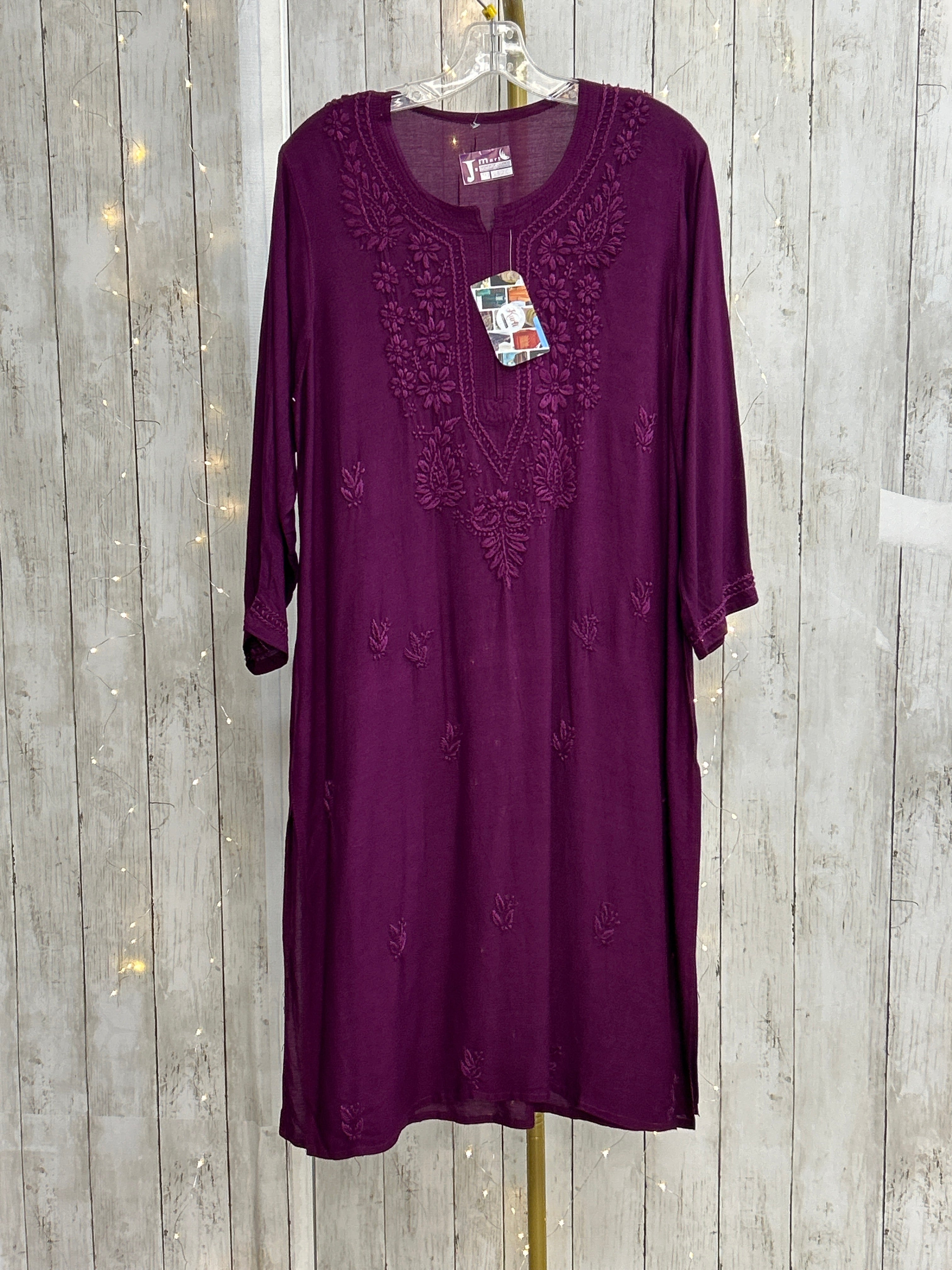 Rayon Chikankari kurti