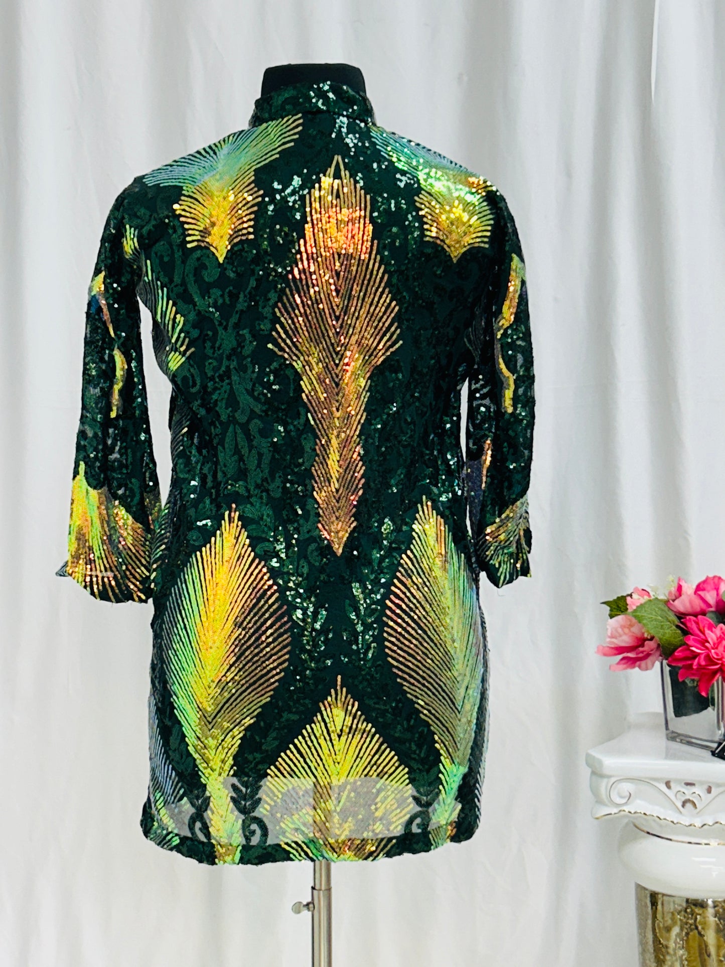 Sequin shrug | jacket for kurti / saree