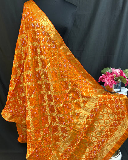 Bandhani gharchola dupatta