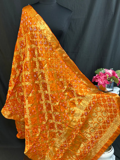Bandhani gharchola dupatta