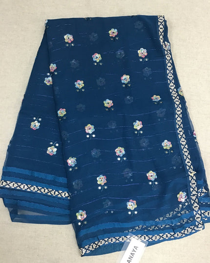 Chiffon saree
