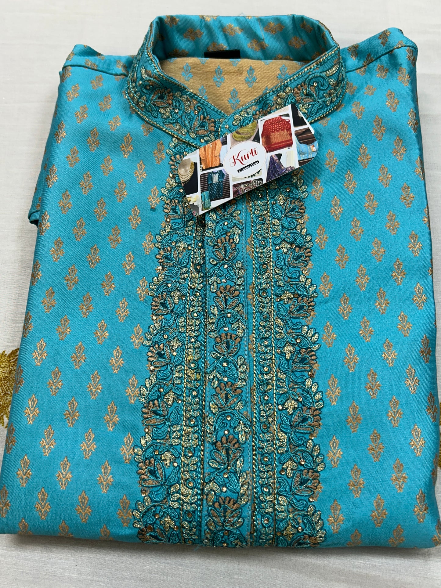Silk Short Kurta