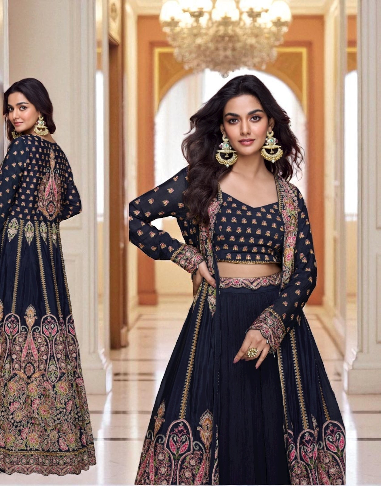 Pragya: party wear long gown