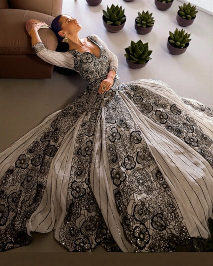 Designer Party wear long gown