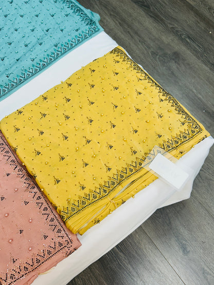 Chiffon Pearl work