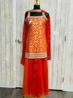 Banarasi sharara suit