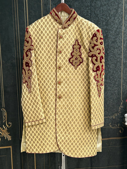 Size 40: sherwani set