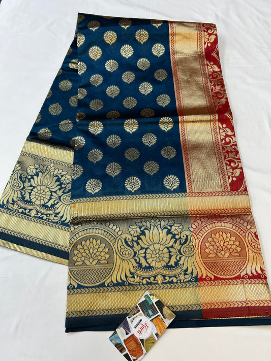 Cotton silk saree