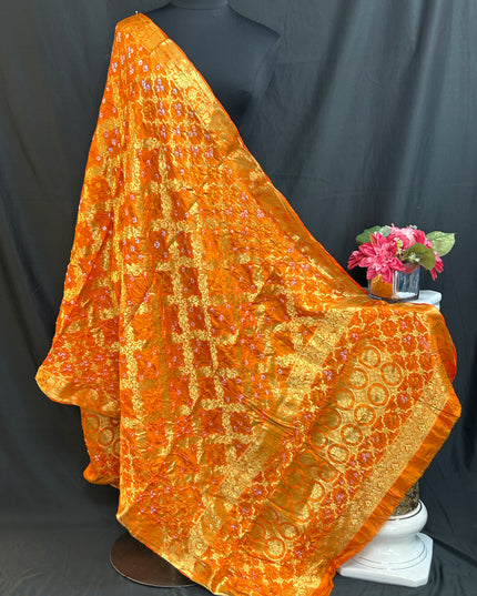 Bandhani gharchola dupatta