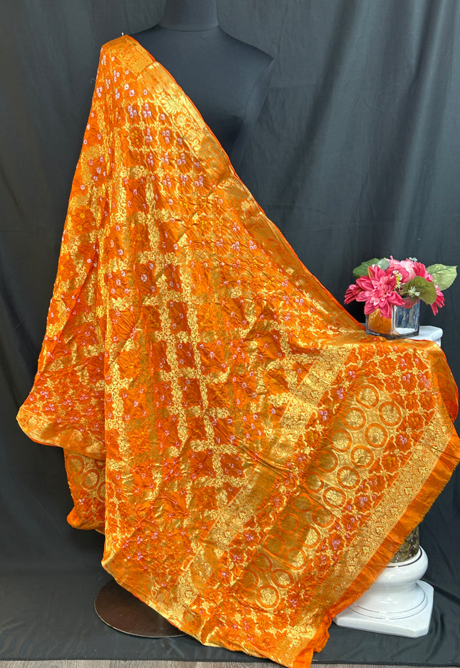 Bandhani gharchola dupatta