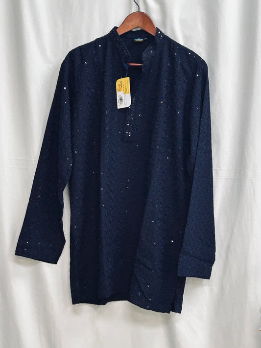 Dark Blue short kurta