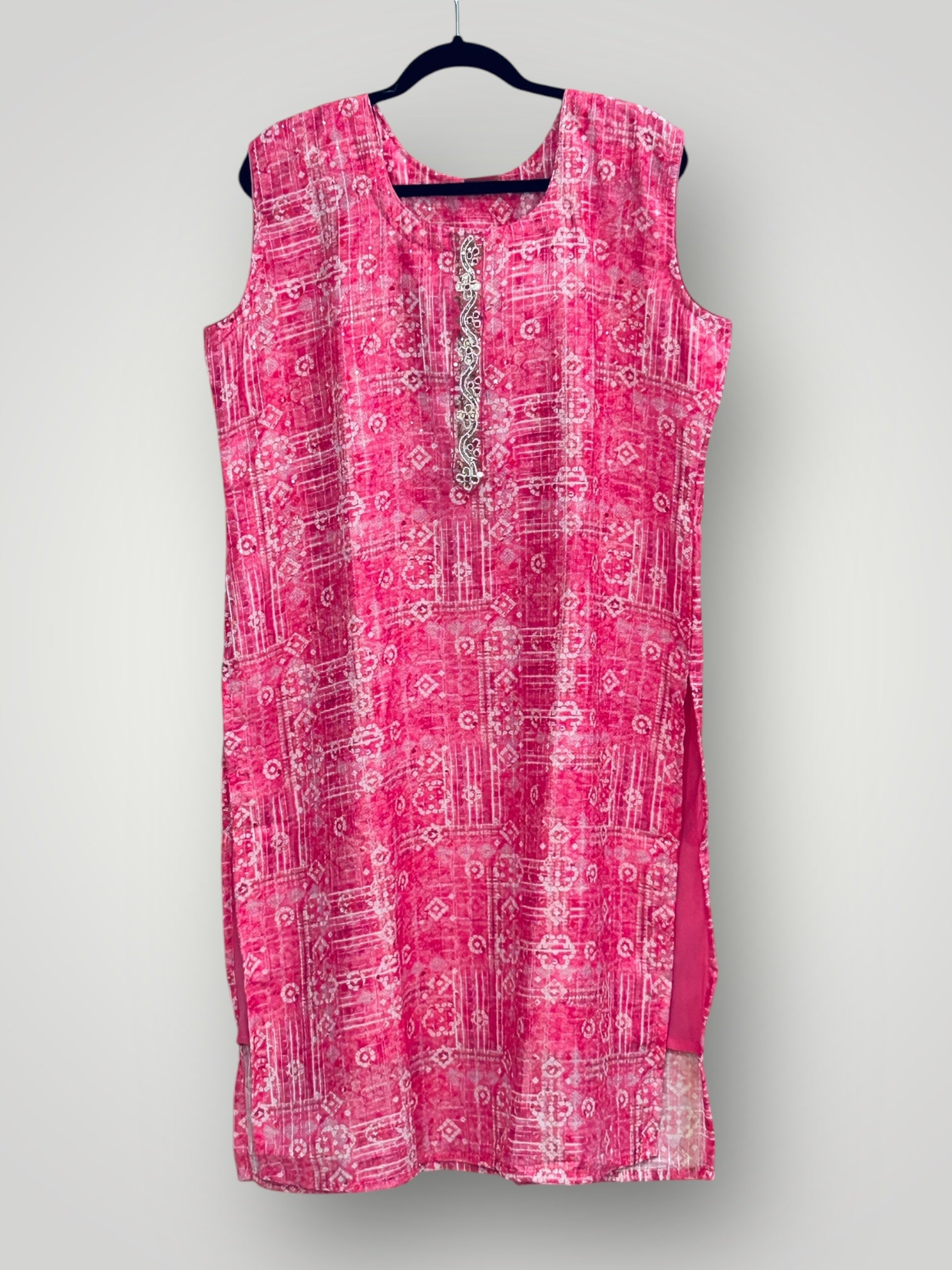 Georgette kurti with full lining | plus size kurti