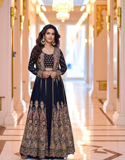 Pragya: party wear long gown