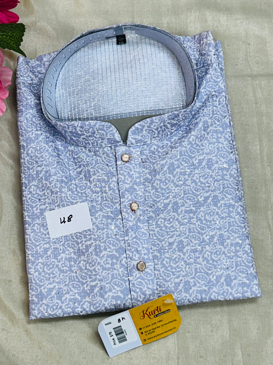 Light purple kurta set