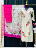 Tissue silk salwar suit