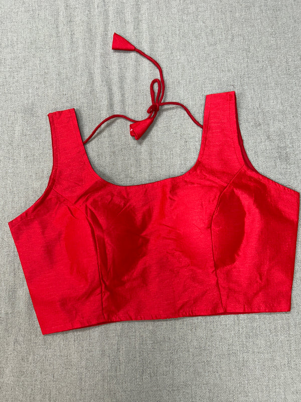 Raw silk blouses by Kurti Connection USA