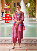Malhar : Plus size Kurti sets by Kurti Connection USA