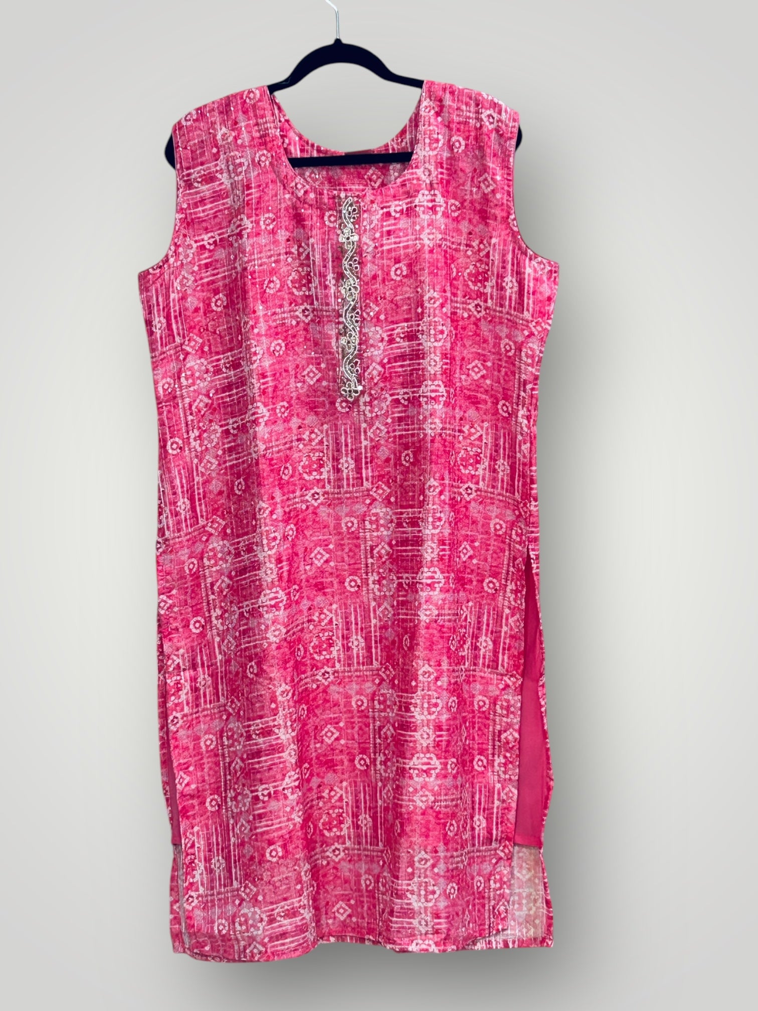 Georgette kurti with full lining | plus size kurti