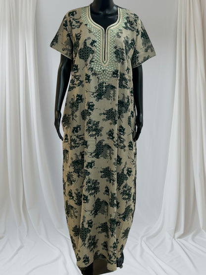 Rayon cotton nighty