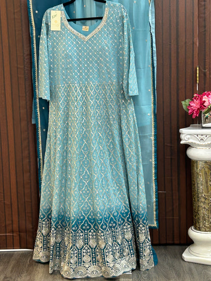Party wear heavy gown / Anarkali