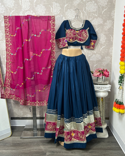 Garba : cotton chaniya choli set