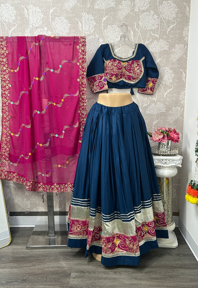Garba : cotton chaniya choli set