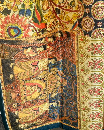 Silk dupatta : digital print