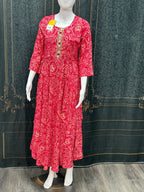 Rayon long kurti