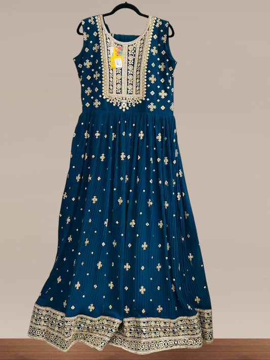 Georgette long kurti