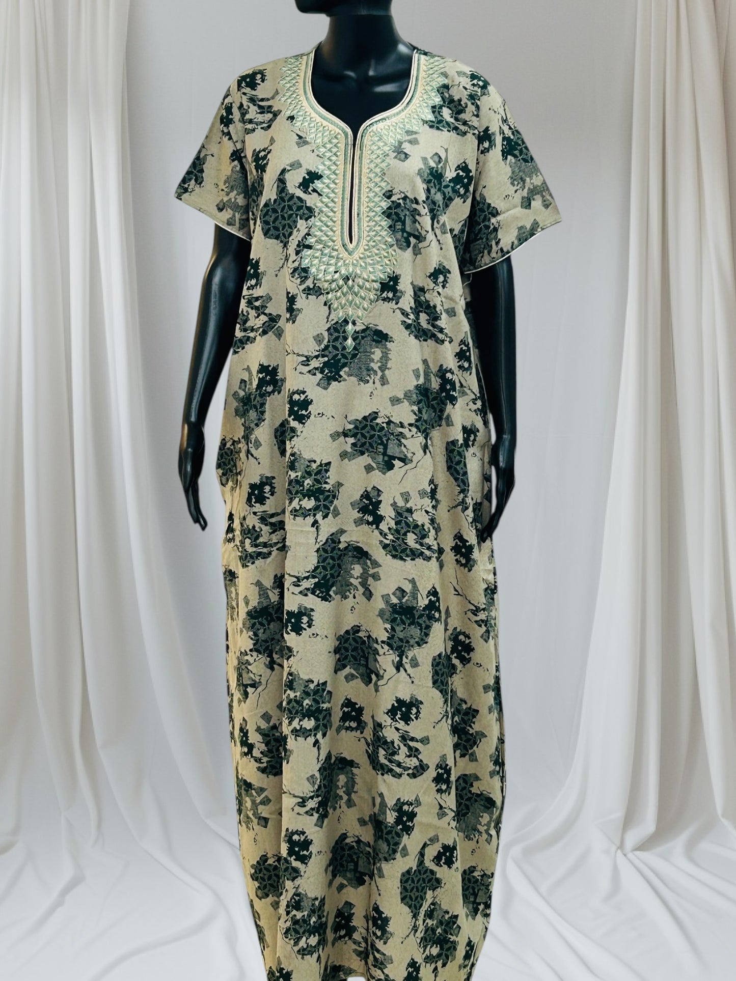 Rayon cotton nighty