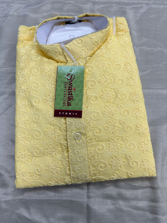 Cotton chikankari Kurta